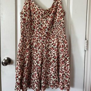 FLORAL DRESS SIZE XL